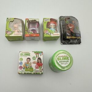 Nickelodeon Collectibles Lot Ren & Stimpy‎ Rugrats Aaahh!!! Real Monsters Slime